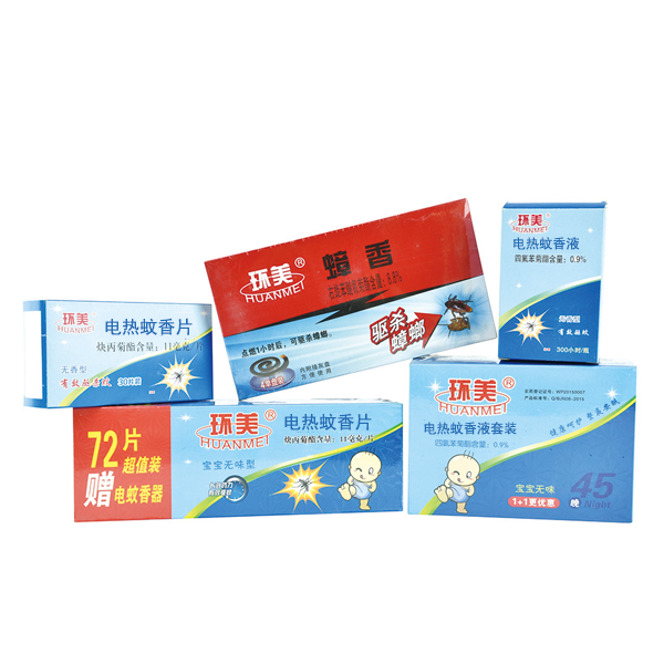 環(huán)美-蟑香、電熱蚊香液、電熱蚊香片
